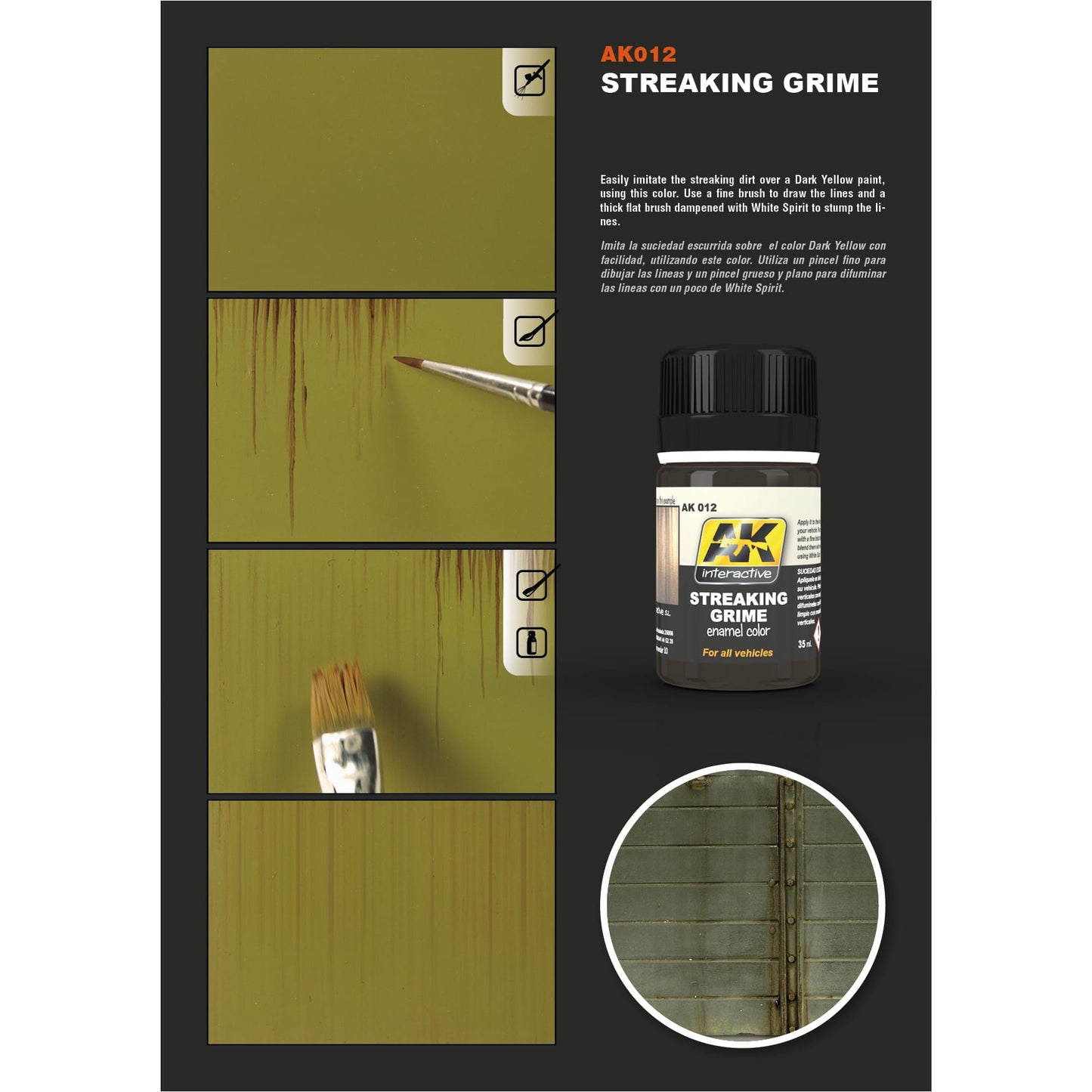 AK Enamel Effects - Streaking Grime (AK012)