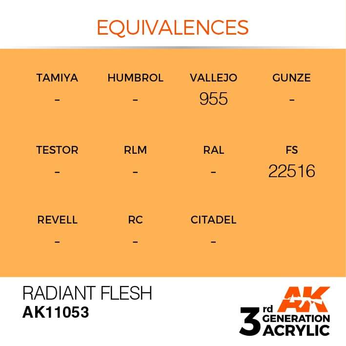 AK Acrylic 3G - Radiant Flesh ( AK11053 )