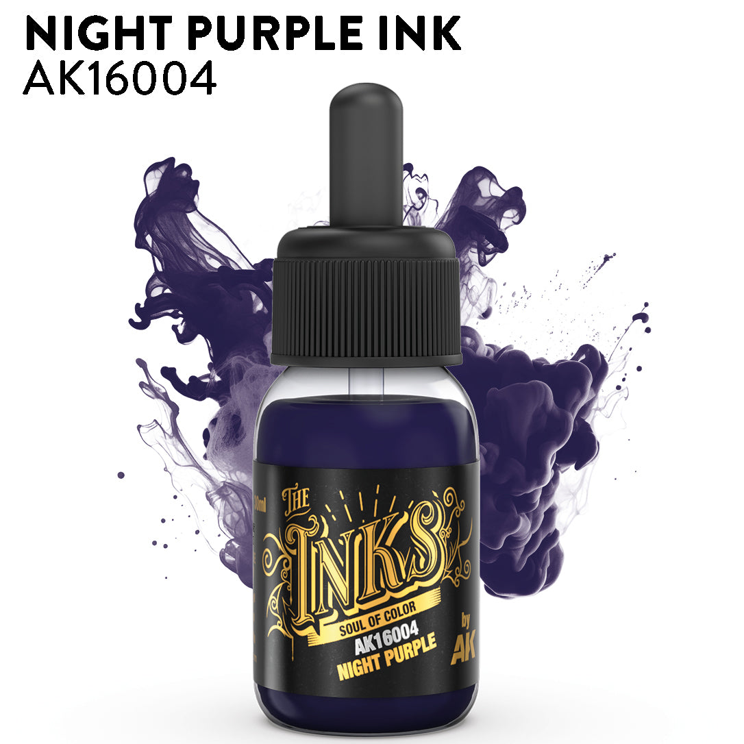 AK Interactive - The Inks: Night Purple (AK16004)