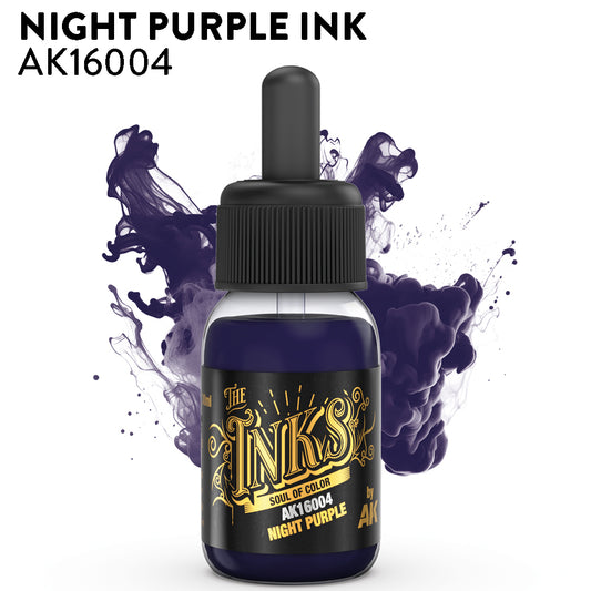 AK Interactive - The Inks: Night Purple (AK16004)