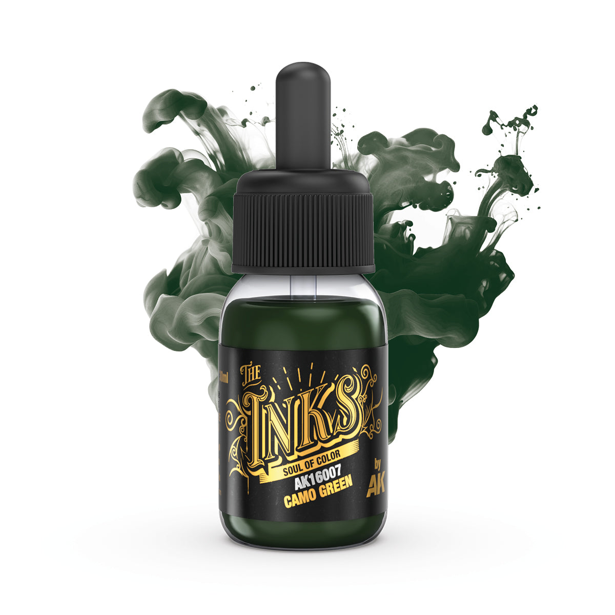 AK Interactive - The Inks: Camo Green (AK16007)