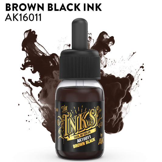AK Interactive - The Inks: Brown Black (AK16011)