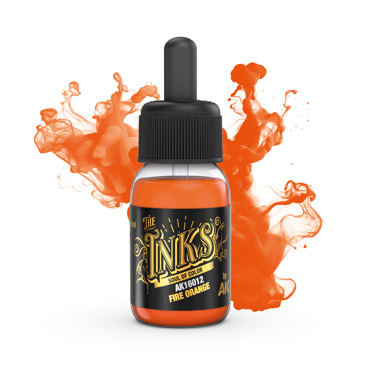 AK Interactive - The Inks: Fire Orange (AK16012)