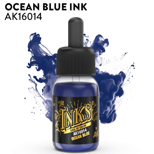 AK Interactive - The Inks: Ocean Blue (AK16014)