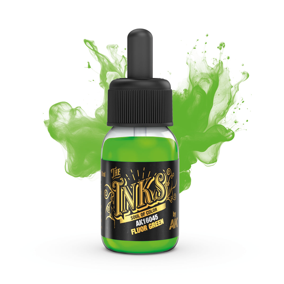AK Interactive - The Inks: Fluor Green (AK16045)