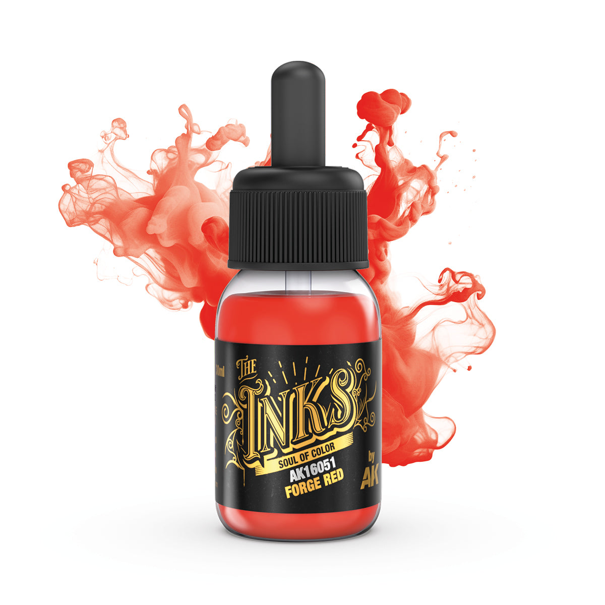 AK Interactive - The Inks: Forge Red (AK16051)