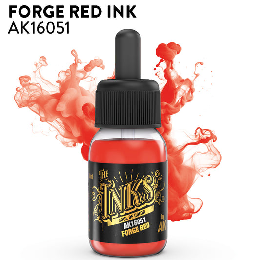 AK Interactive - The Inks: Forge Red (AK16051)