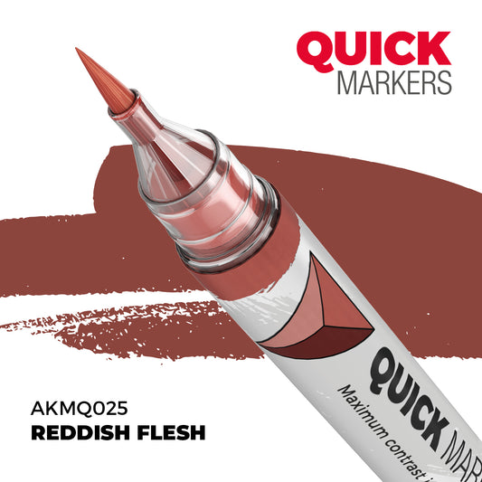 AK Interactive Quick Marker - Reddish White