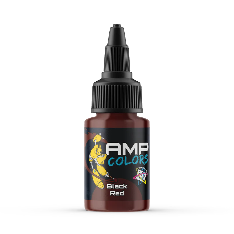 AMP Colors 004 - Pro Acryl - Black Red