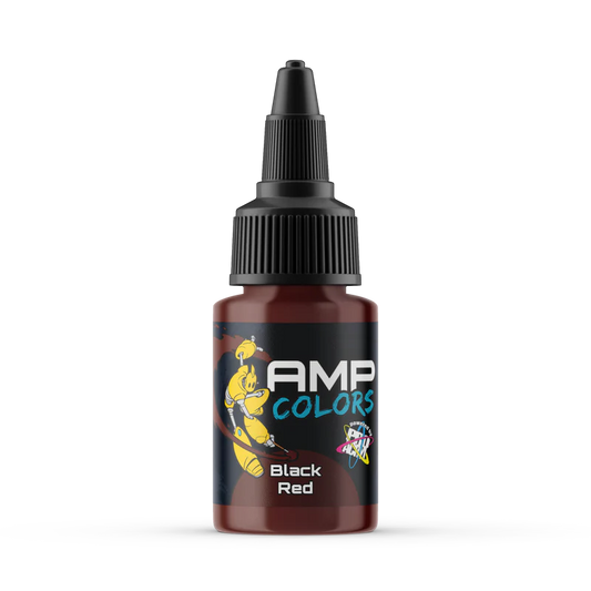 Pro Acryl - AMP Colors 004 - Black Red