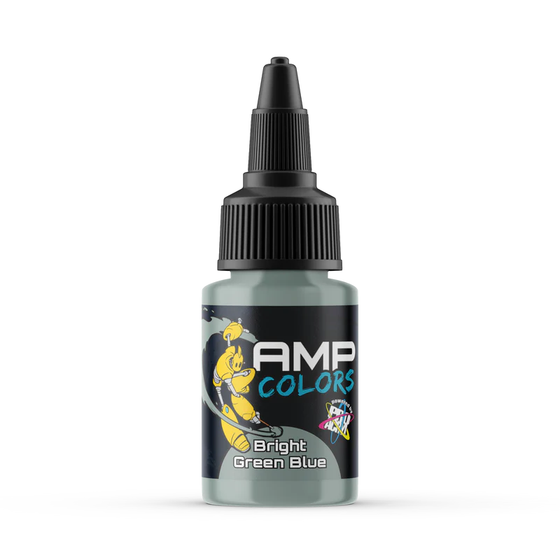 AMP Colors 009 - Pro Acryl - Bright Green Blue