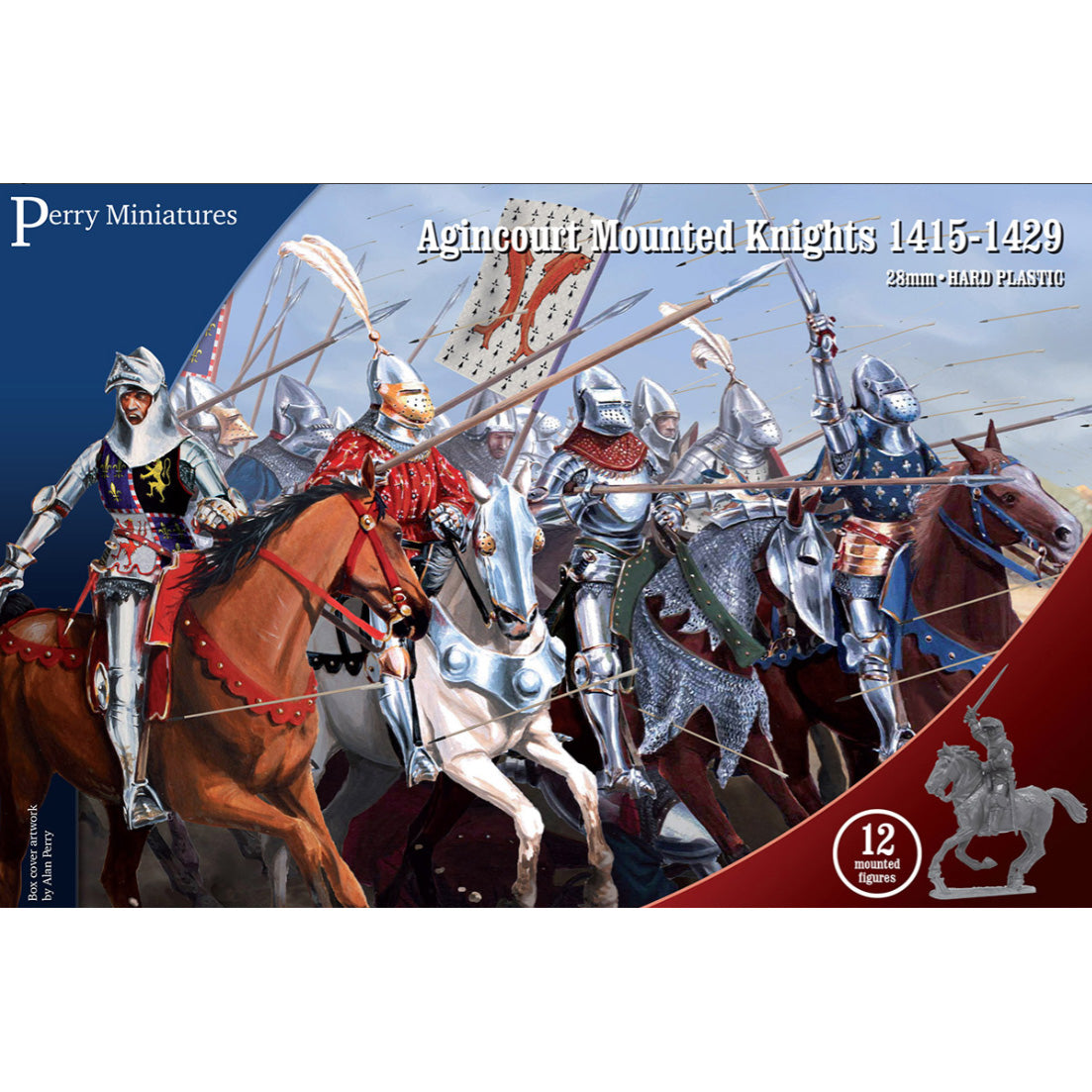 Agincourt Mounted Knights 1415-1429 (AO70)