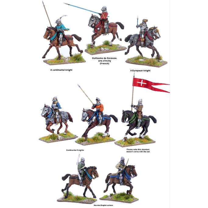 Agincourt Mounted Knights 1415-1429 (AO70)