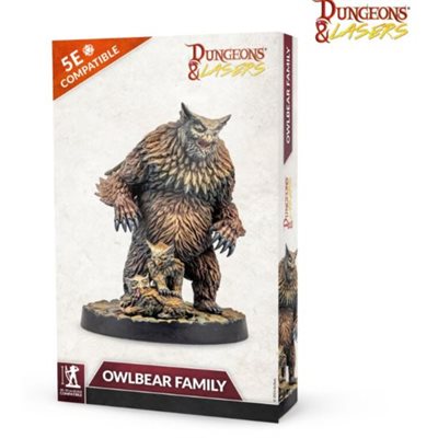 Dungeons and Lasers - Owlbear Family