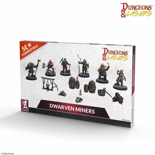 Dungeons and Lasers - Dwarven Miners
