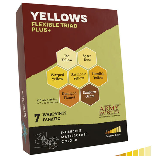 Army Painter - John Blanche - Flexible Triad Plus - Yellows