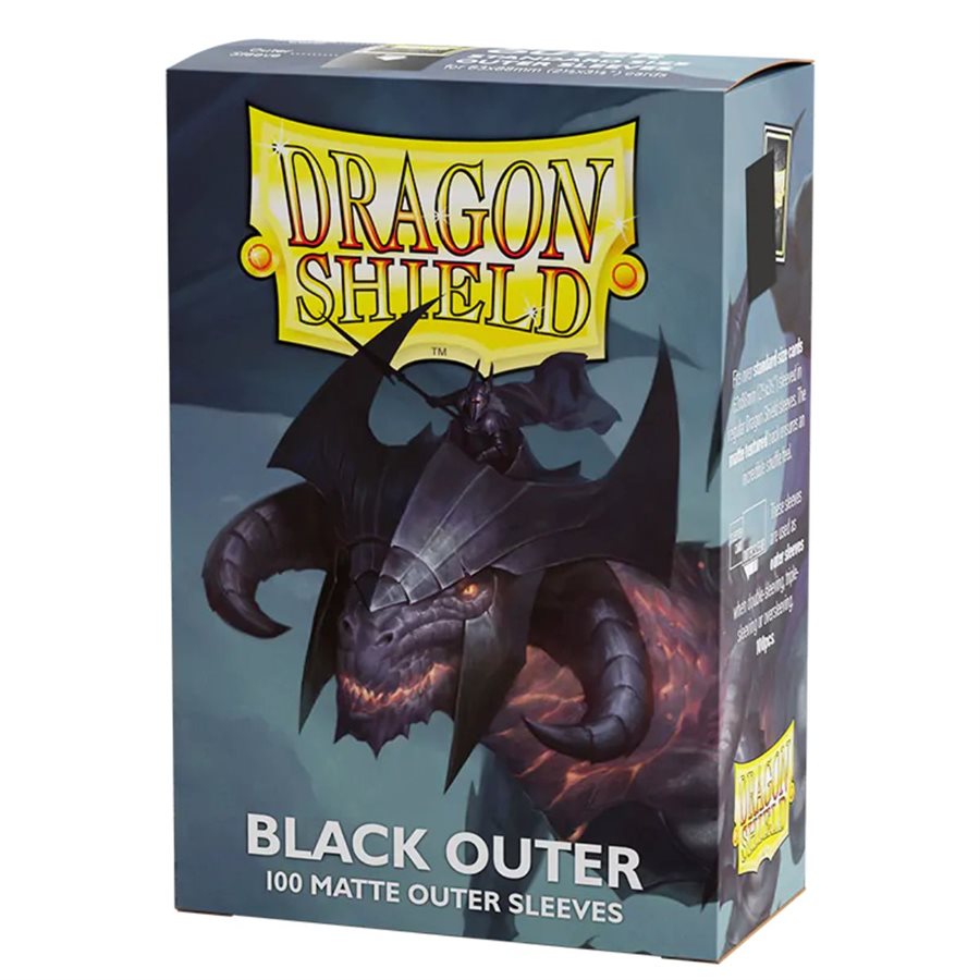 Dragon Shield - Black Outer Sleves