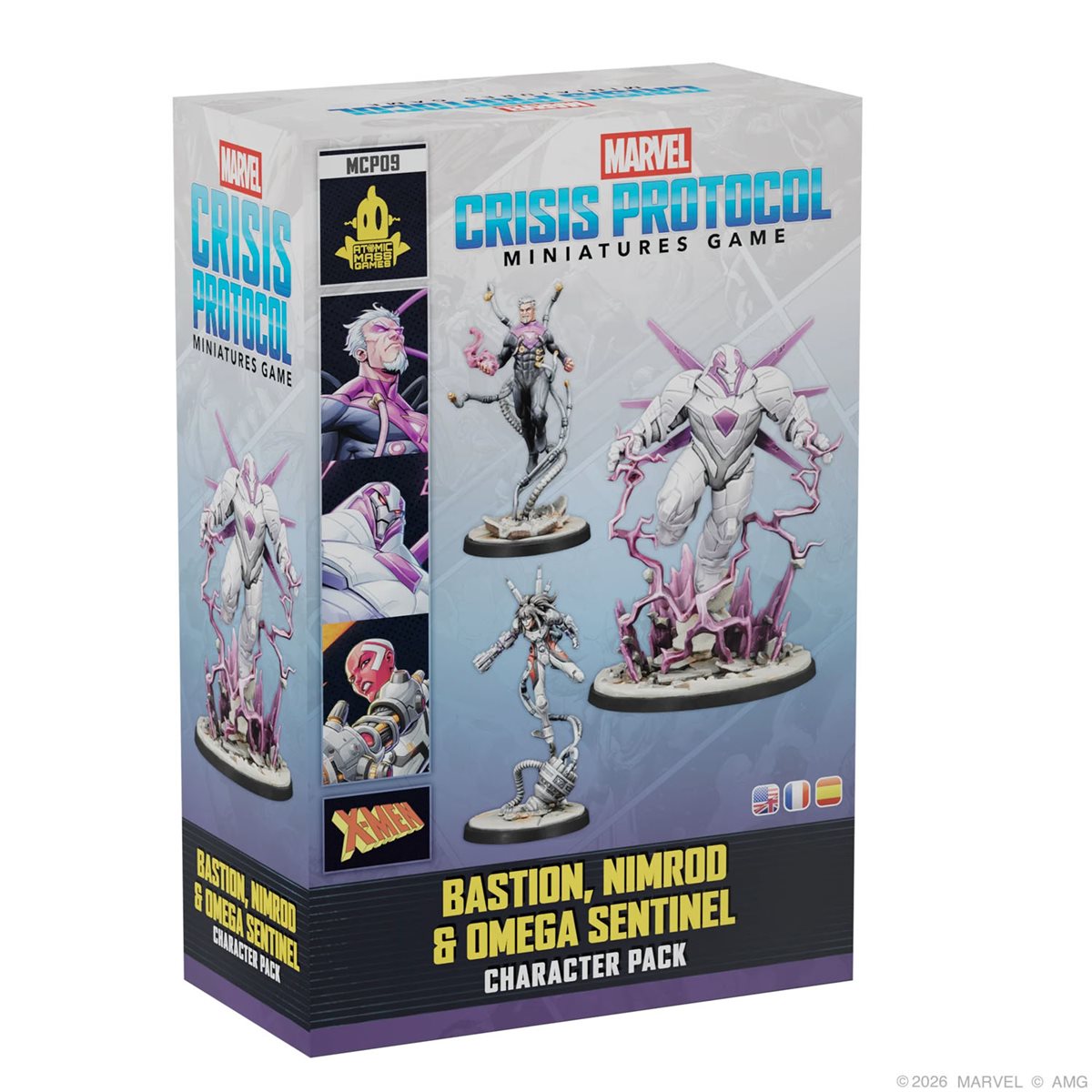 Marvel Crisis Protocol - Bastion, Nimrod & Omega Sentinel (MCP09)