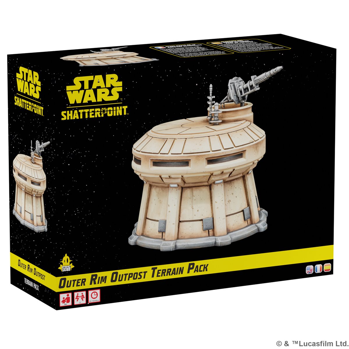 Star-Wars Shatterpoint: Outer Rim Outpost Terrain Pack