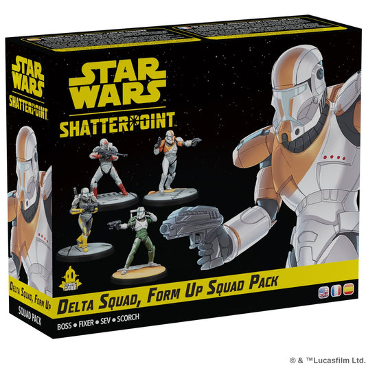 Star-Wars Shatterpoint : Delta Squad, Form Up Squad Pack (SWP62)