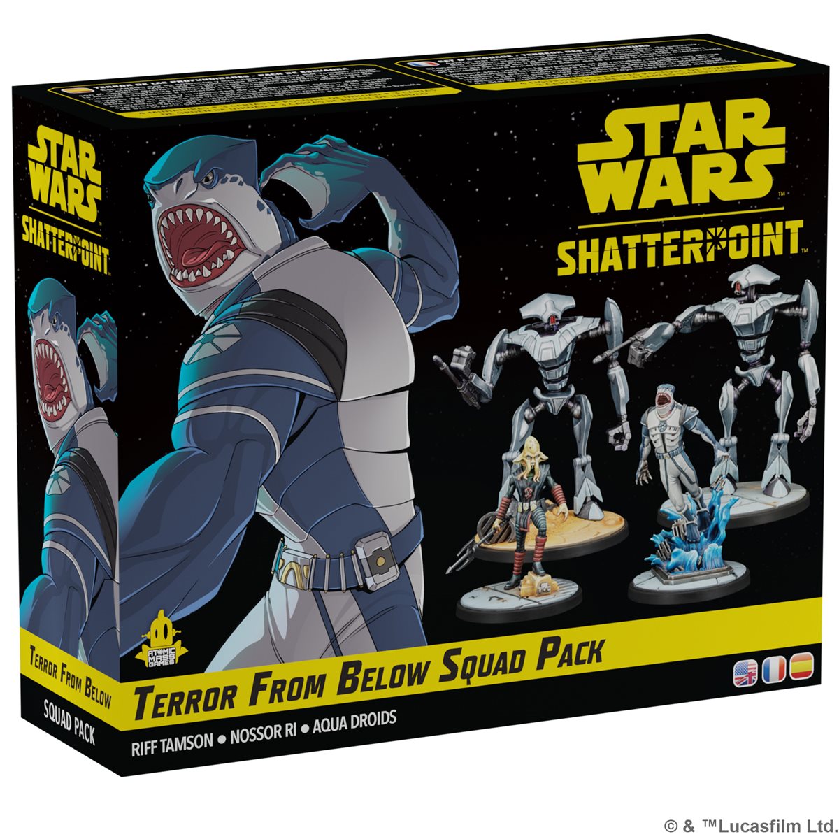 Star-Wars: Shatterpoint - Terror From Below Squad Pack