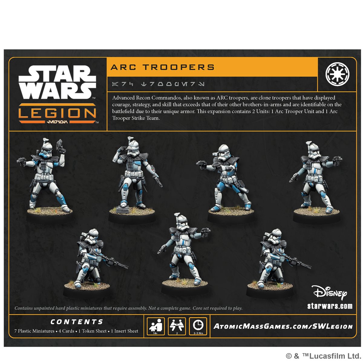 Star Wars: Legion - Arc Troopers Unit Expansion (SWQ133)