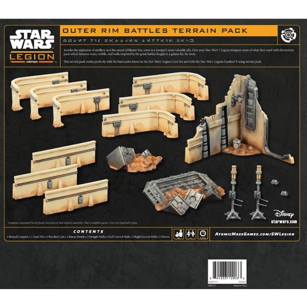 Star-Wars: Legion - Outer Rim Battles Terrain Pack