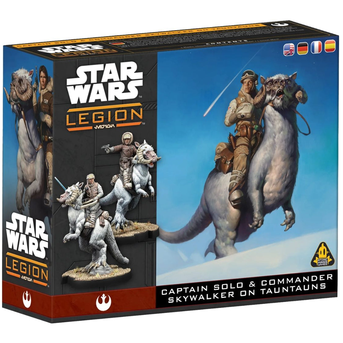 Star Wars: Legion - Han Solo & Luke Skywalker on Tauntaun