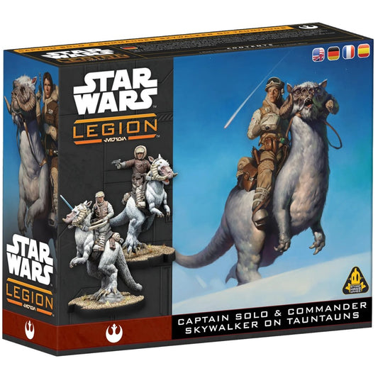 Star Wars: Legion - Han Solo & Luke Skywalker on Tauntaun