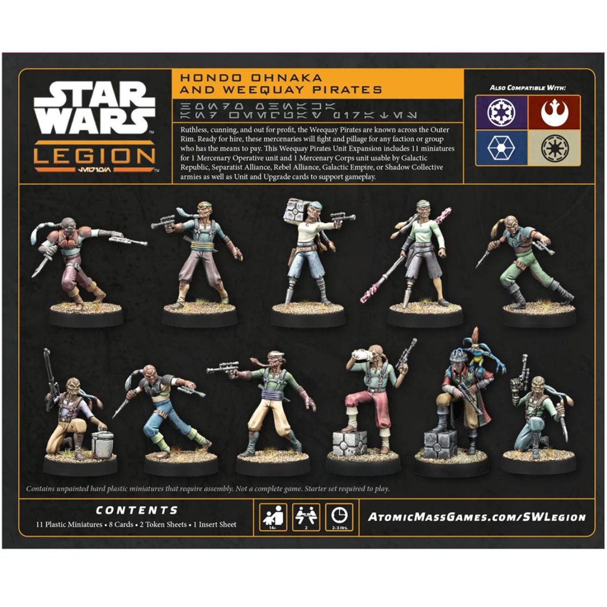 Star Wars: Legion - Hondo Ohnaka & The Weequay Pirates (SWQ45)