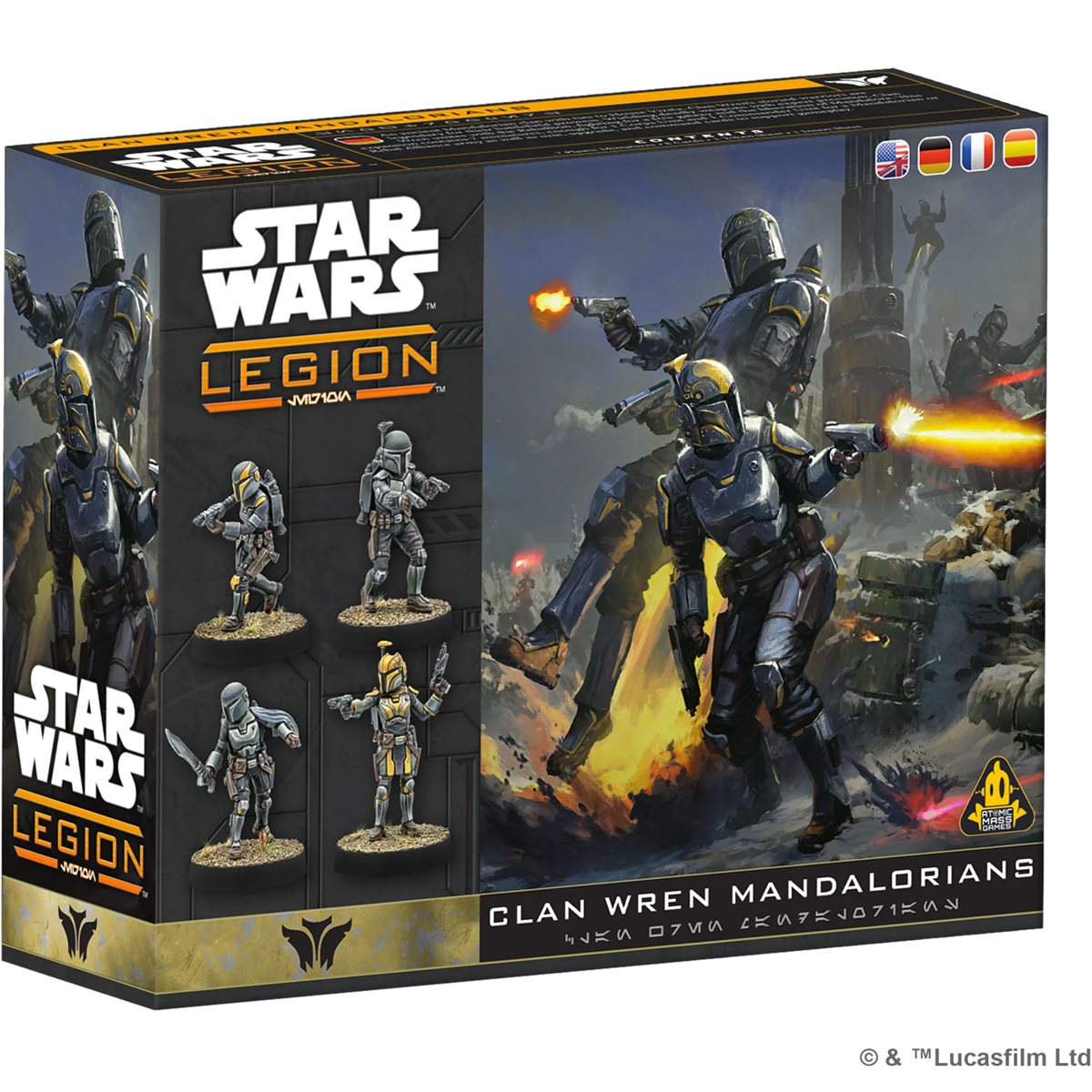 Star Wars: Legion - Clan Wren Mandalorians (SWQ56)