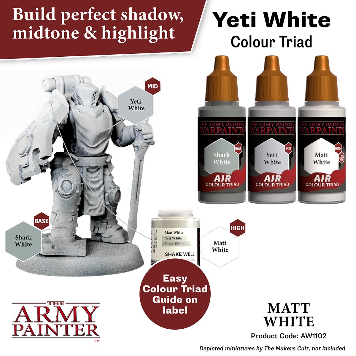 Warpaints Air: Matt White ( AW1102 )