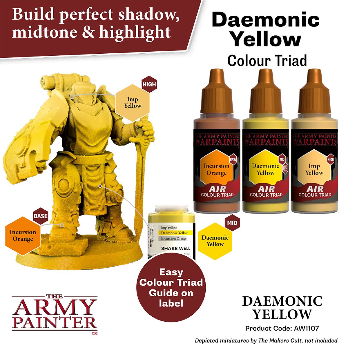 Warpaints Air: Daemonic Yellow ( AW1107 )