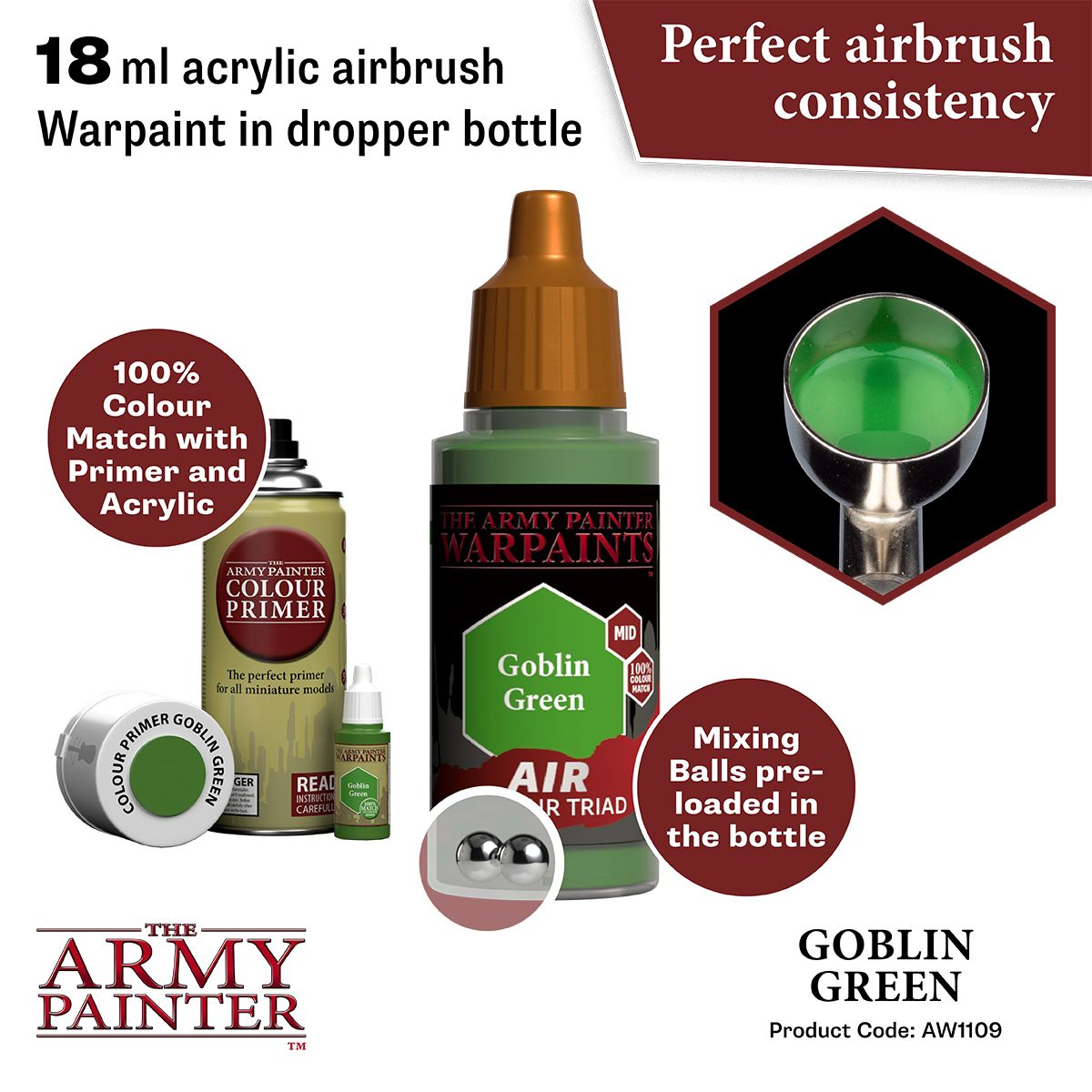 Warpaints Air: Goblin Green ( AW1109 )