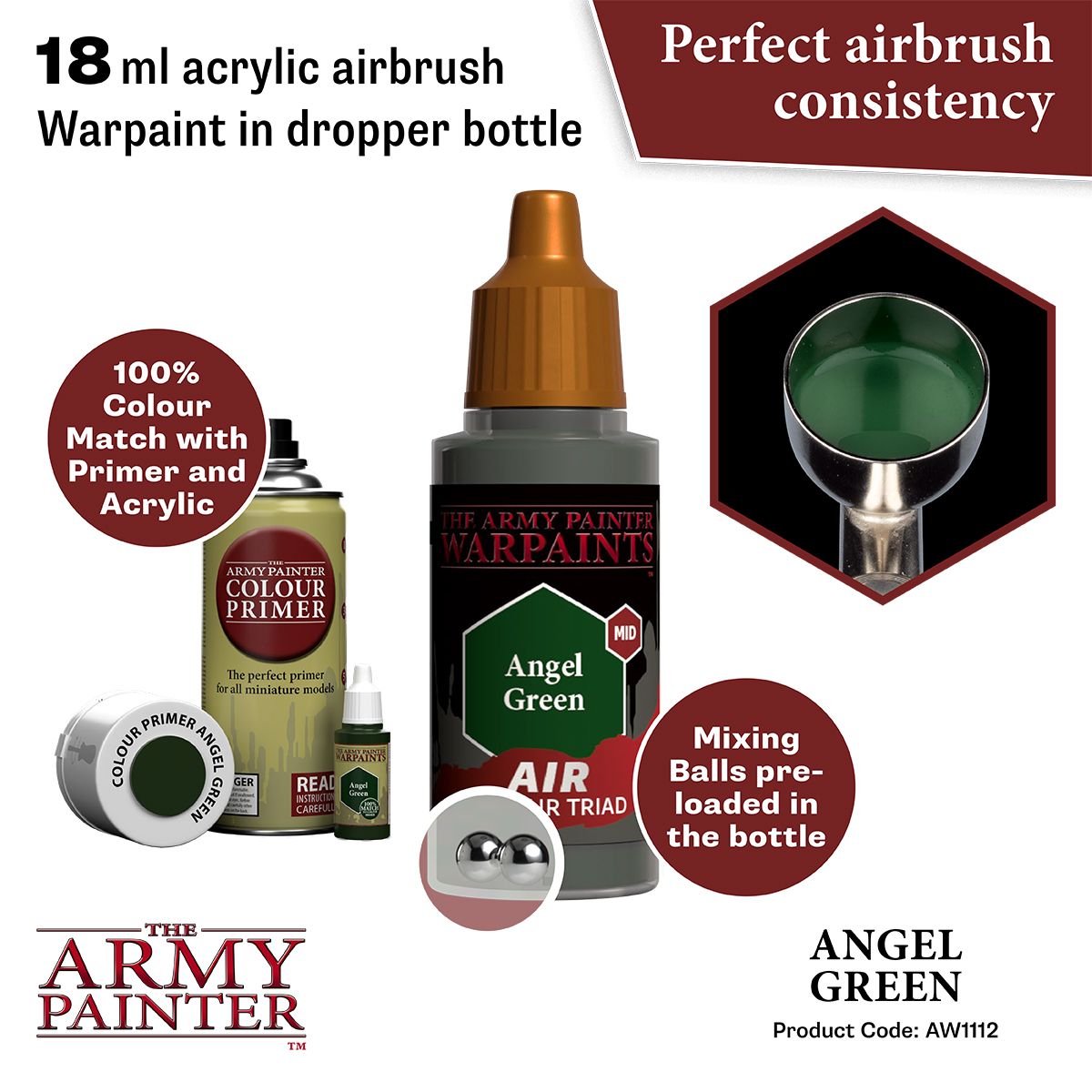 Warpaints Air: Angel Green ( AW1112 )