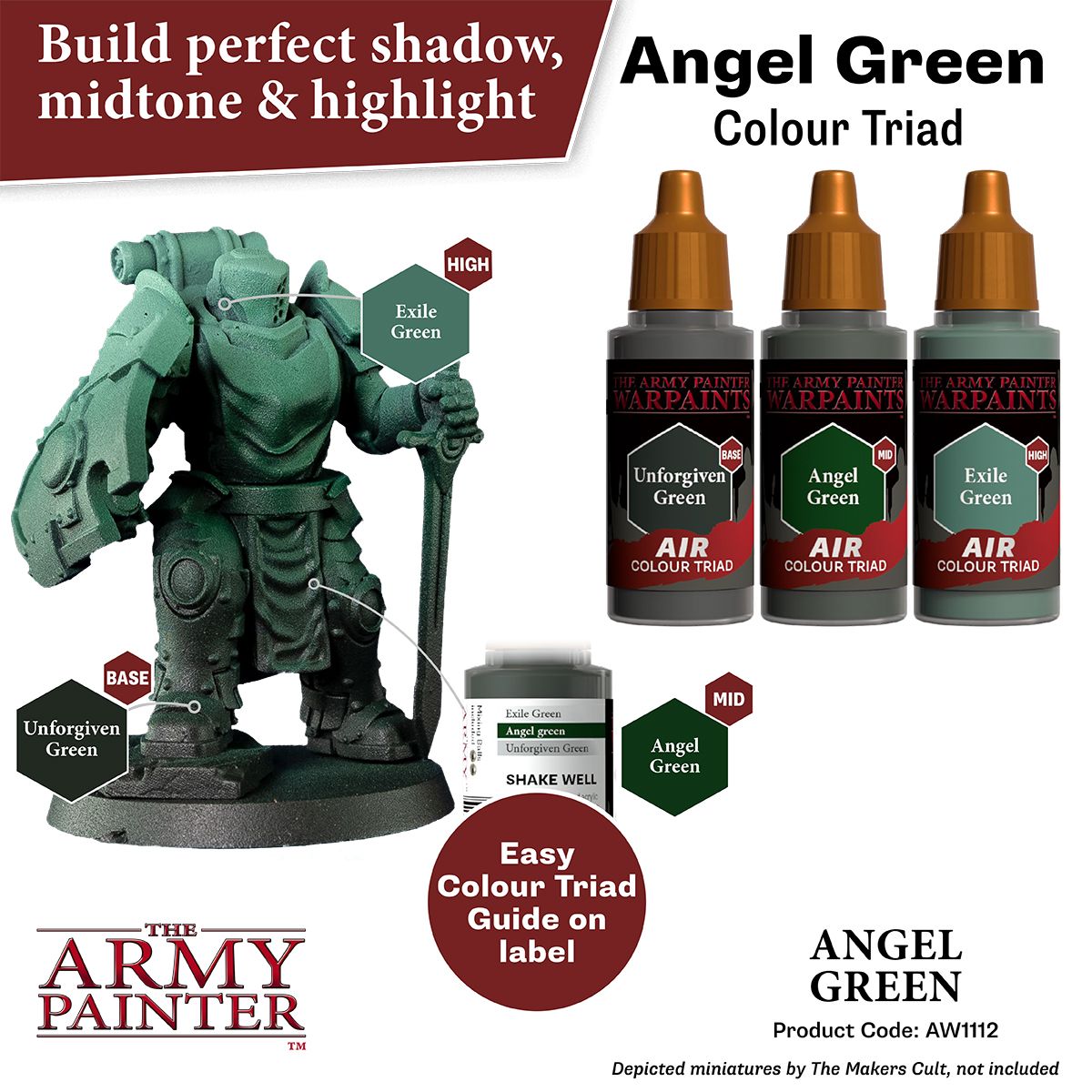 Warpaints Air: Angel Green ( AW1112 )