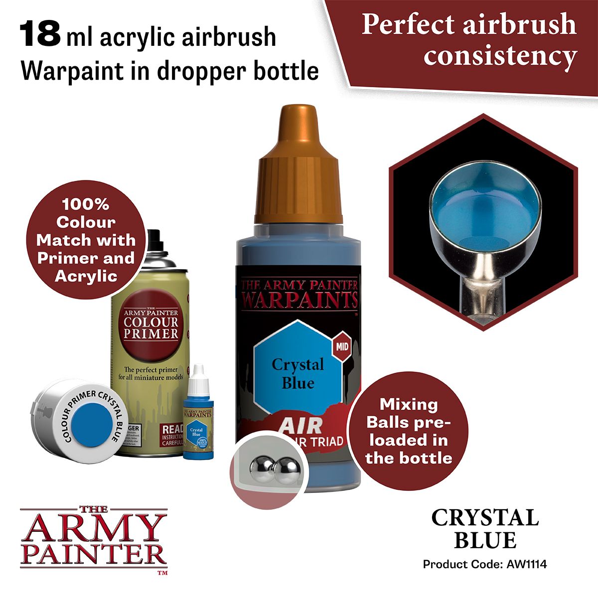 Warpaints Air: Crystal Blue ( AW1114 )