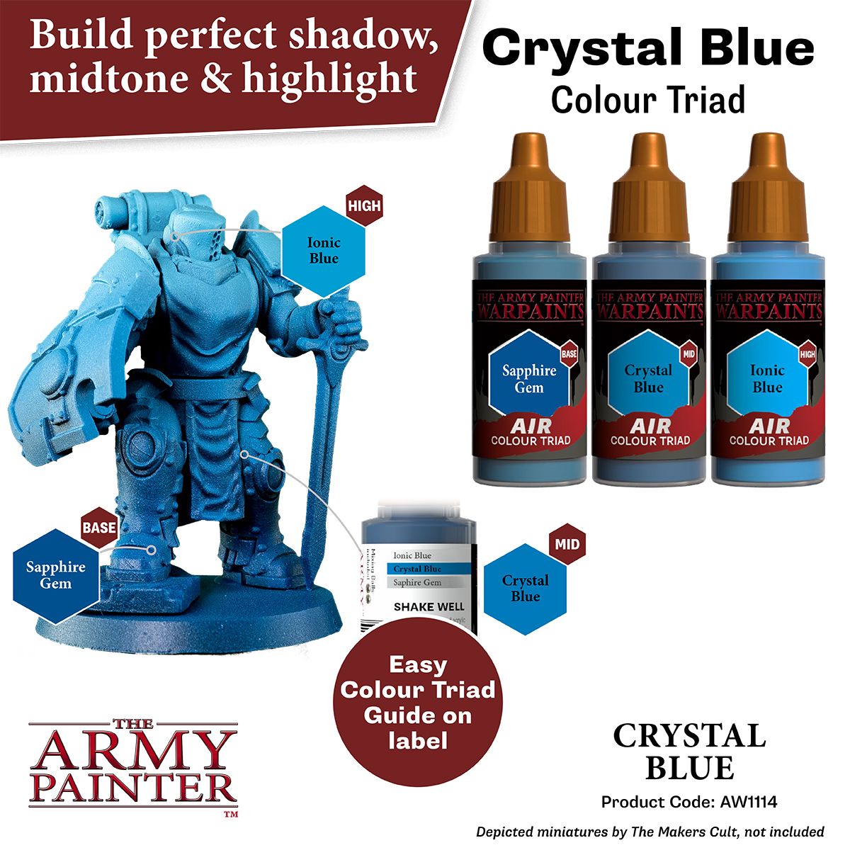 Warpaints Air: Crystal Blue ( AW1114 )