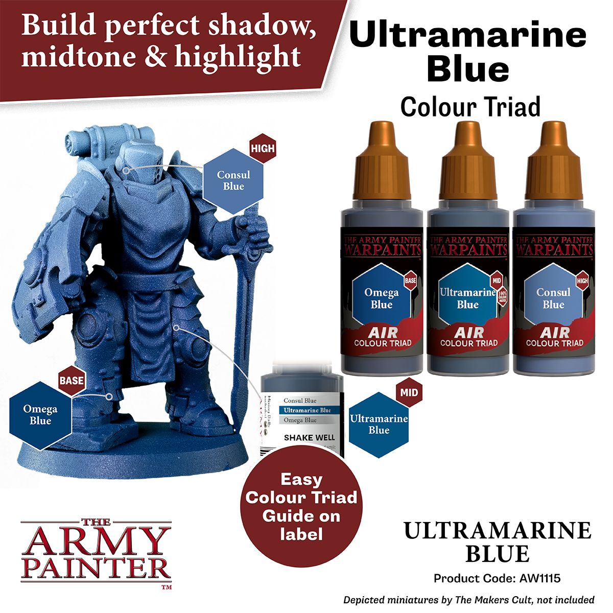 Warpaints Air: Ultramarine Blue ( AW1115 )