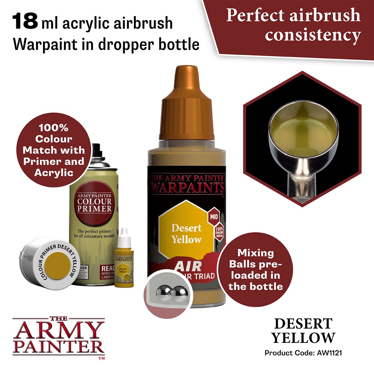 Warpaints Air: Desert Yellow ( AW1121 )
