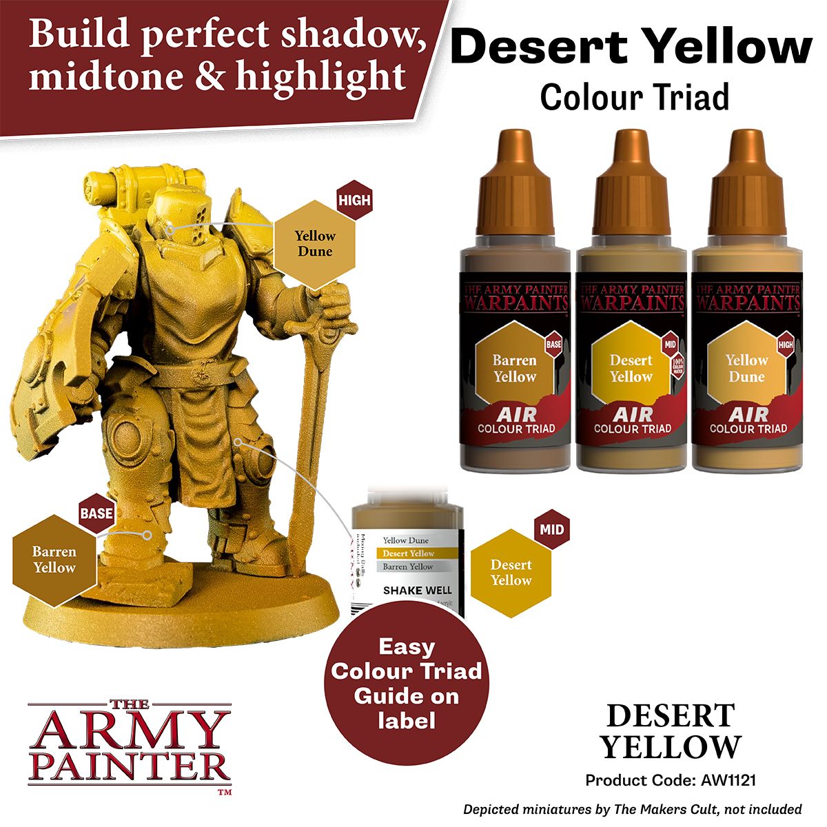 Warpaints Air: Desert Yellow ( AW1121 )