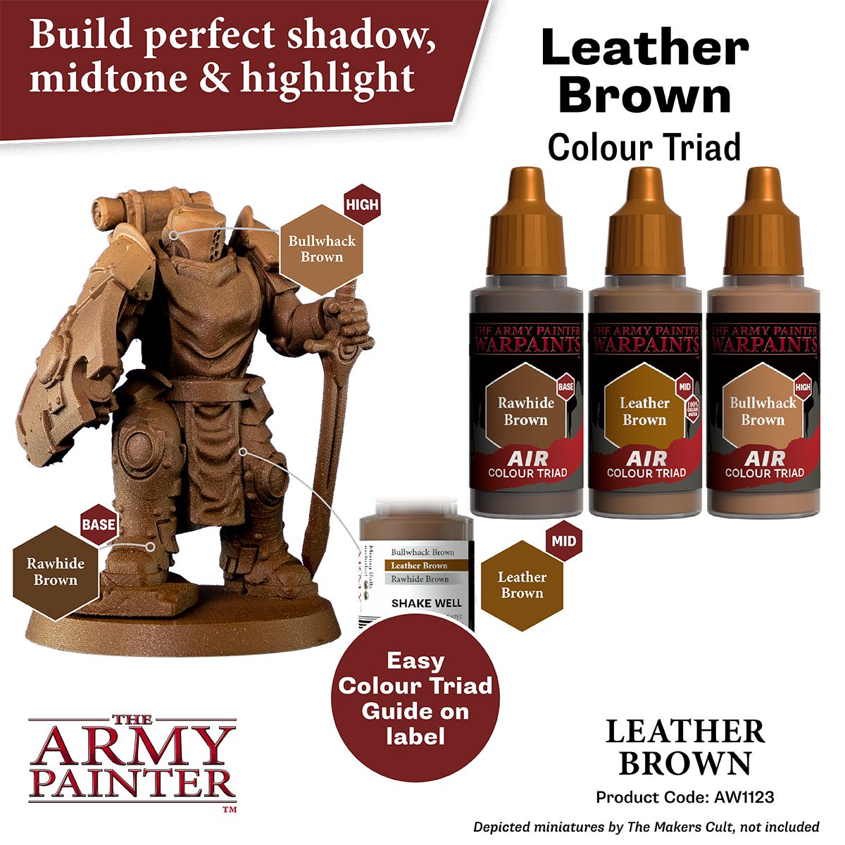 Warpaints Air: Leather Brown ( AW1123 )