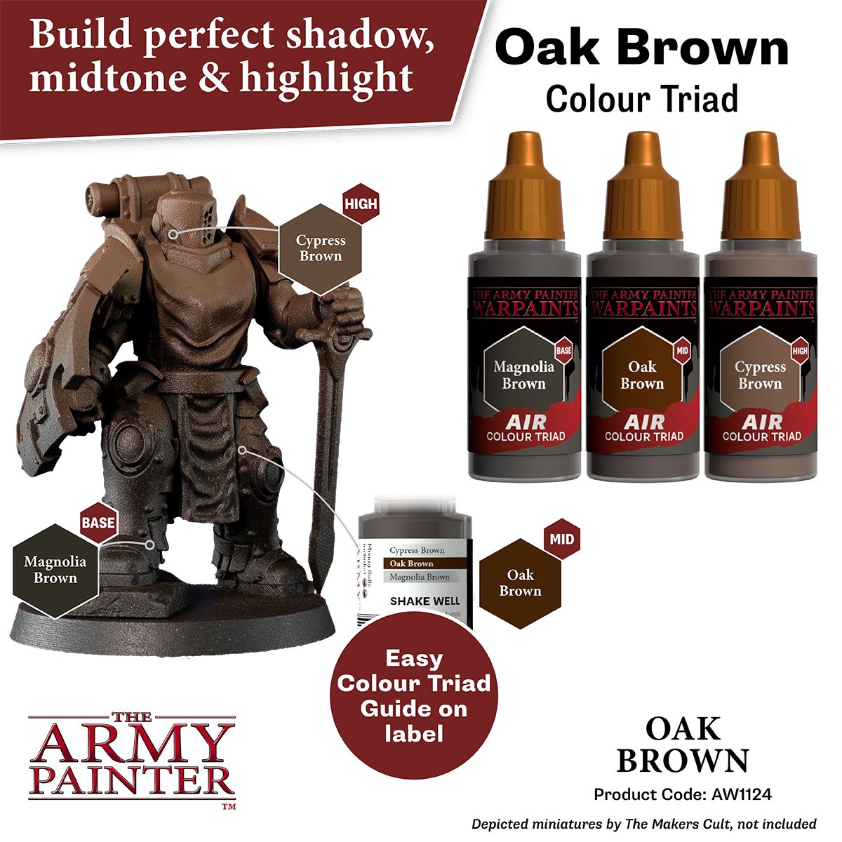 Warpaints Air: Oak Brown ( AW1124 )