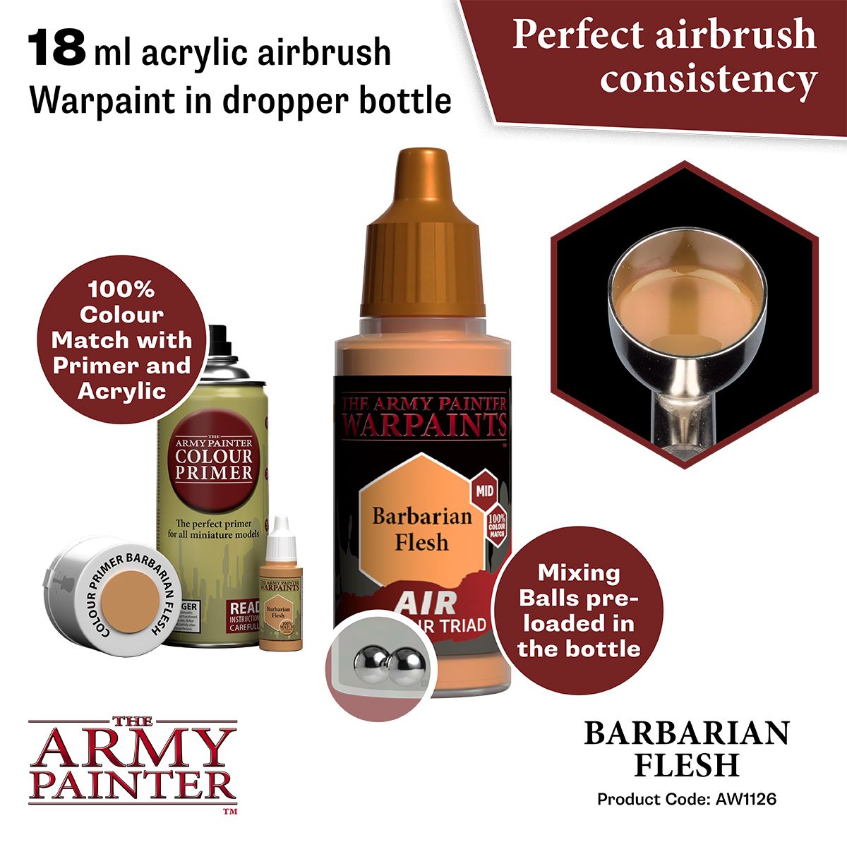 Warpaints Air: Barbarian Flesh ( AW1126 )