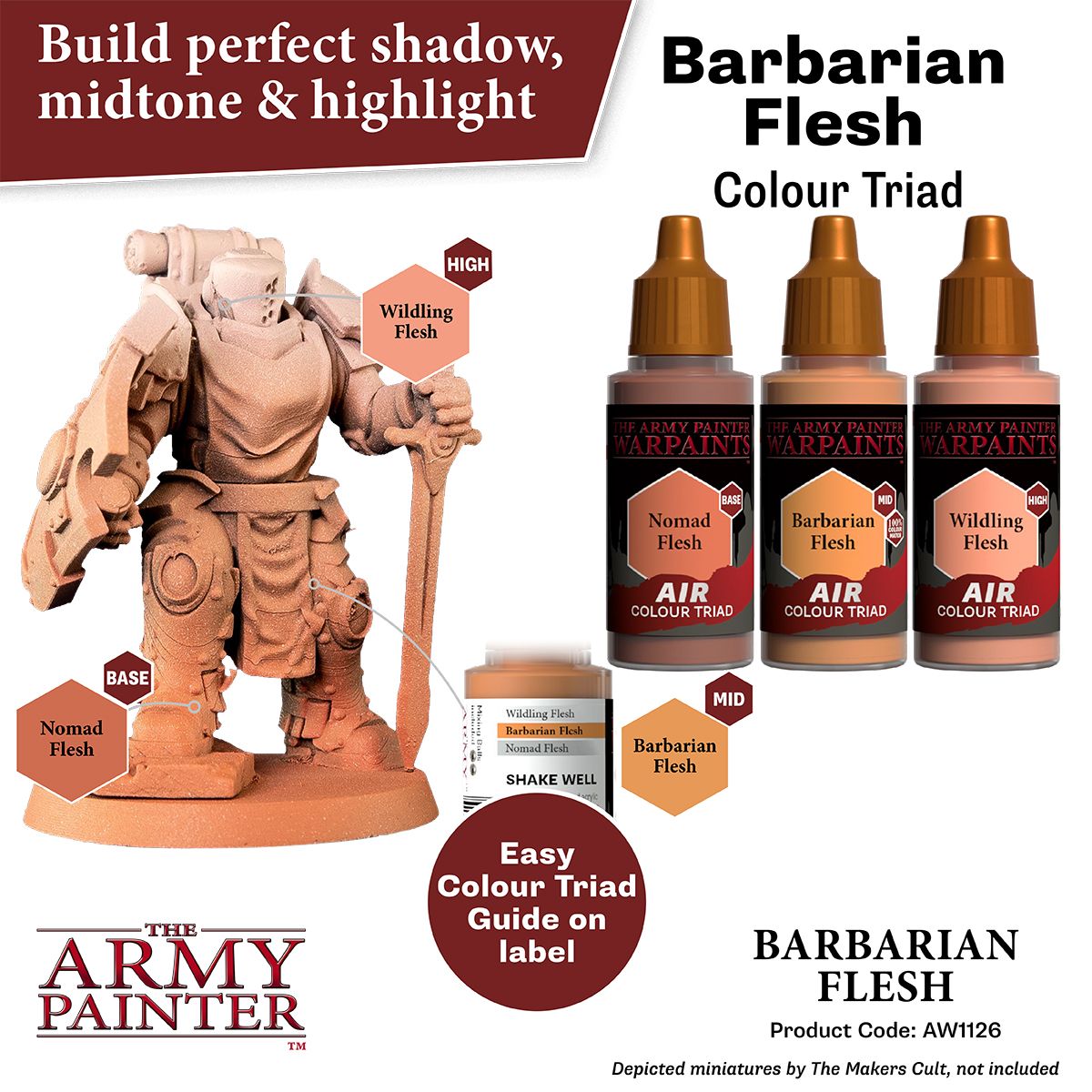 Warpaints Air: Barbarian Flesh ( AW1126 )