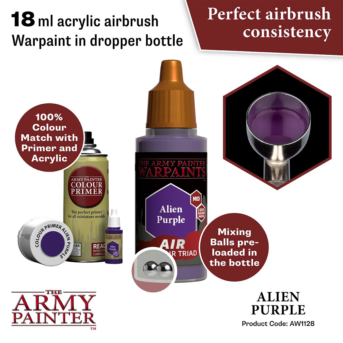 Warpaints Air: Alien Purple ( AW1128 )