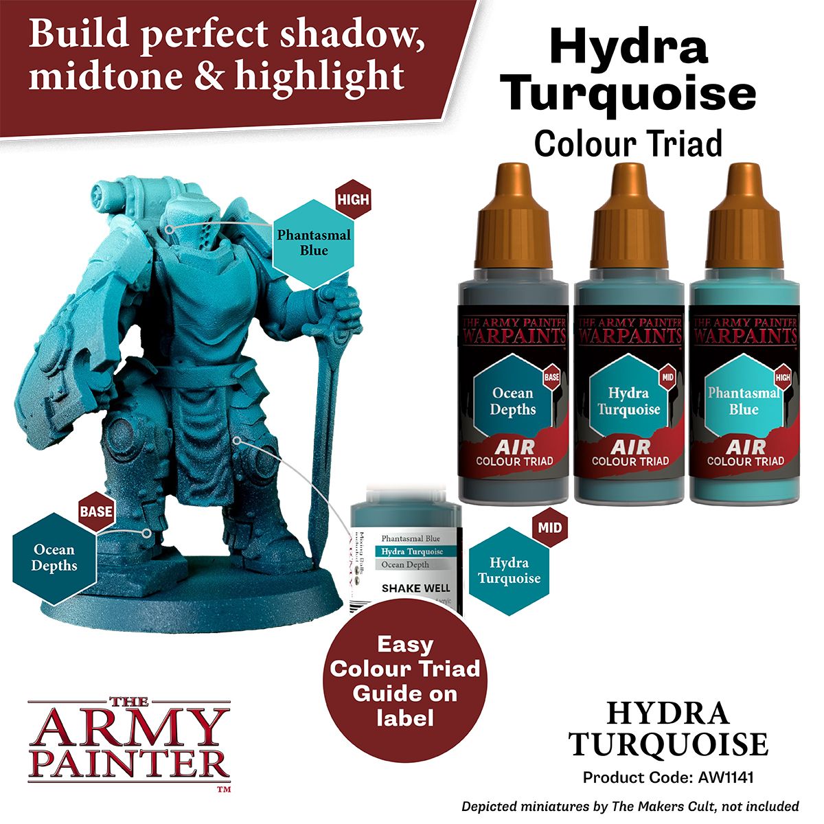 Warpaints Air: Hydra Turquoise ( AW1141 )