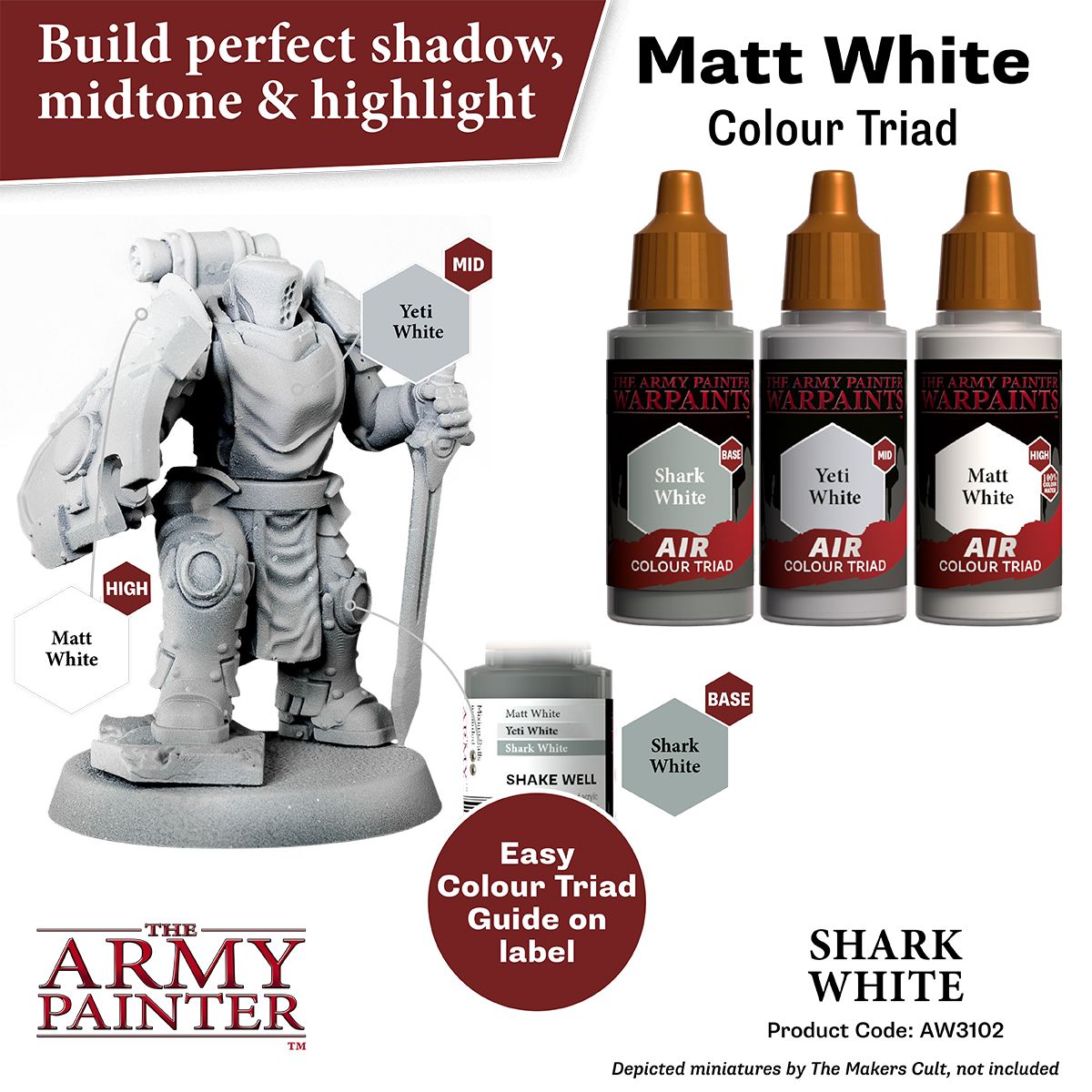 Warpaints Air: Shark White ( AW3102 )