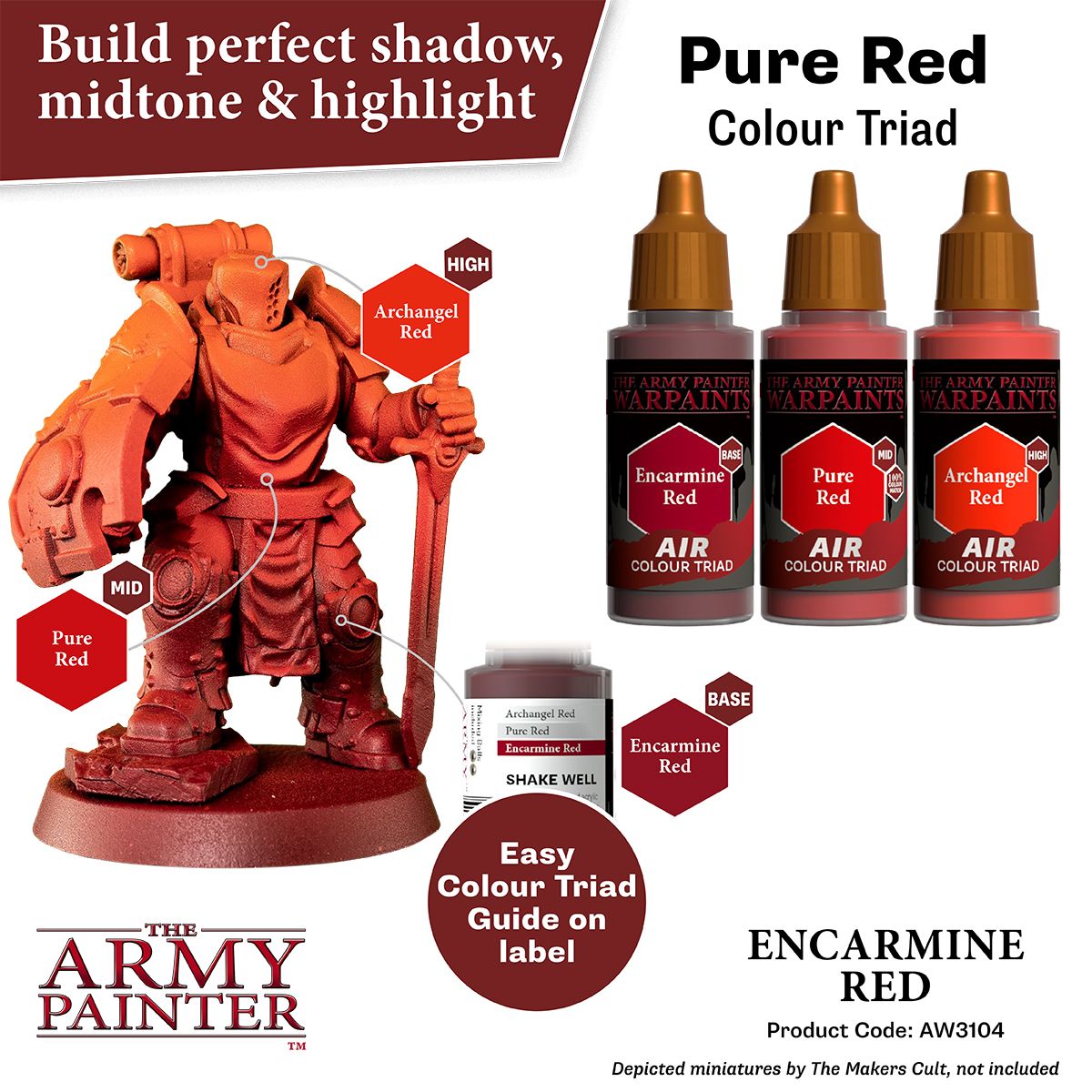 Warpaints Air: Encarmine Red ( AW3104 )