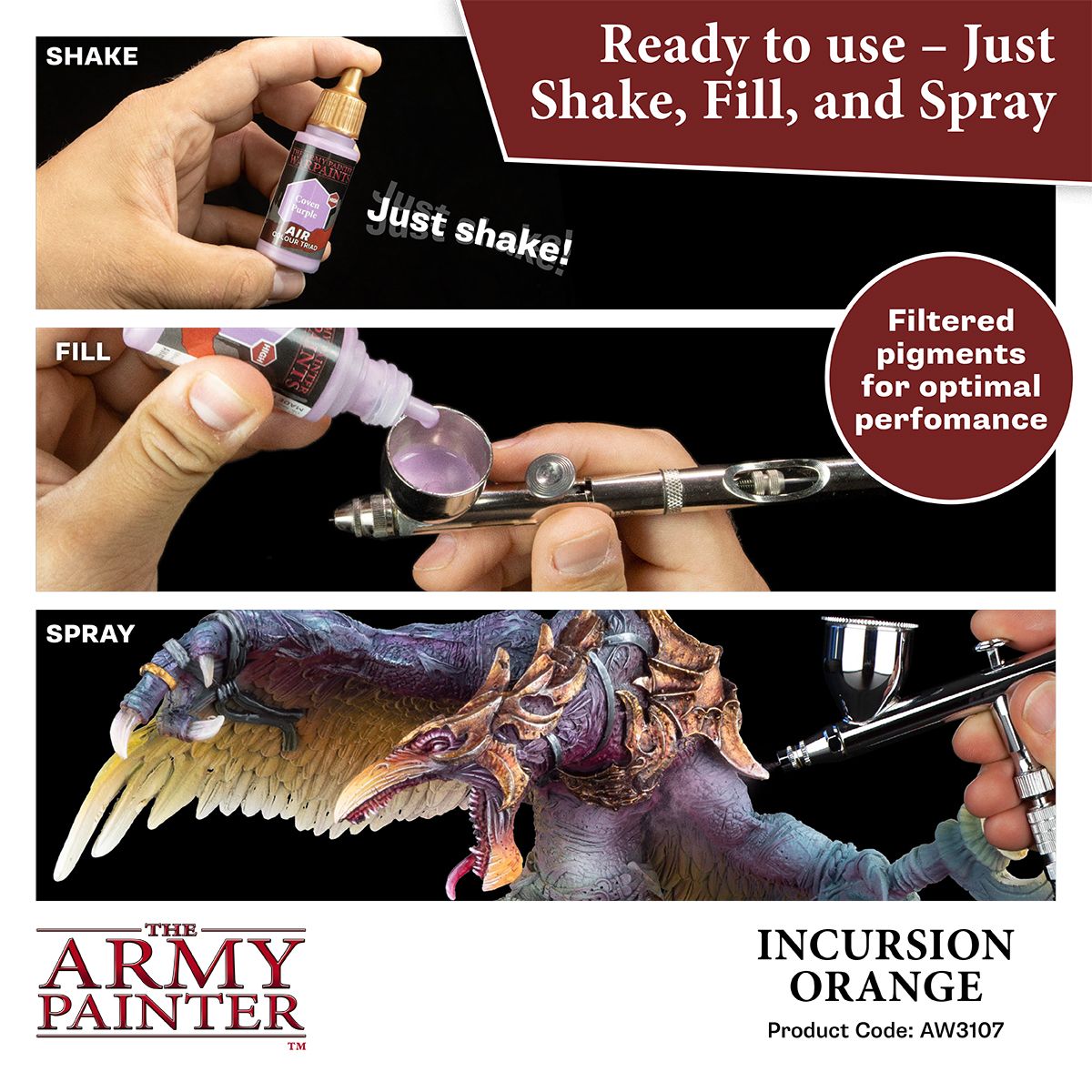 Warpaints Air: Incursion Orange ( AW3107 )